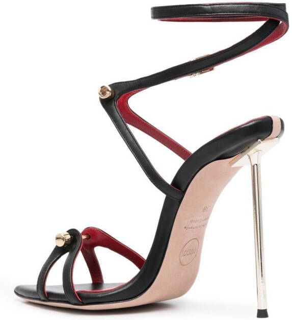 HARDOT Her sandalen met bandjes Zwart
