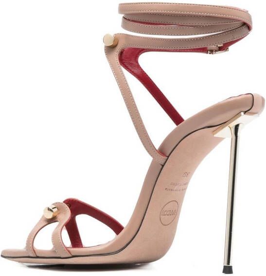 HARDOT Her sandalen met hak Beige