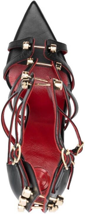 HARDOT Sandalen met open neus Zwart