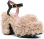 Haus of Honey Les Terriers sandalen met plateauzool Beige - Thumbnail 2