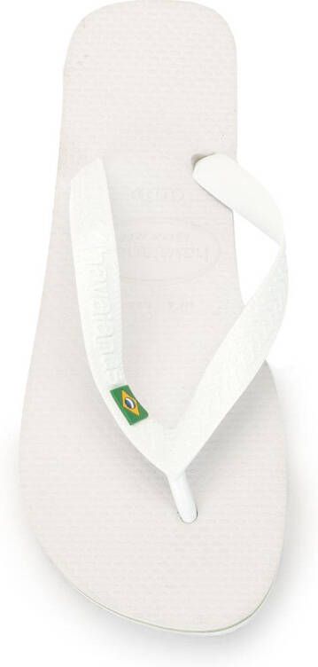 Havaianas Teenslippers met logo Wit