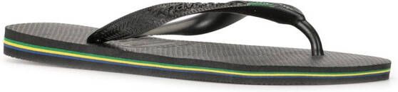 Havaianas Teenslippers met smalle band Zwart