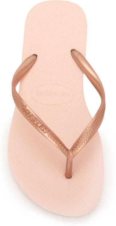 Havaianas Teenslippers met textuur Roze