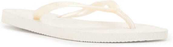 Havaianas Teenslippers met textuur Wit