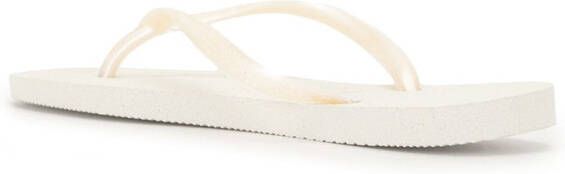 Havaianas Teenslippers met textuur Wit