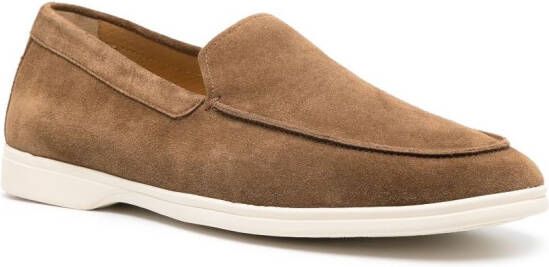 Henderson Baracco Suède loafers Bruin