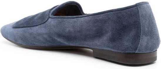 Henderson Baracco Suède slippers Blauw