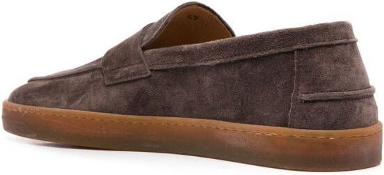 Henderson Baracco Suède loafers Bruin