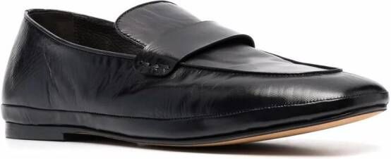 Henderson Baracco Ernest leren loafers Zwart