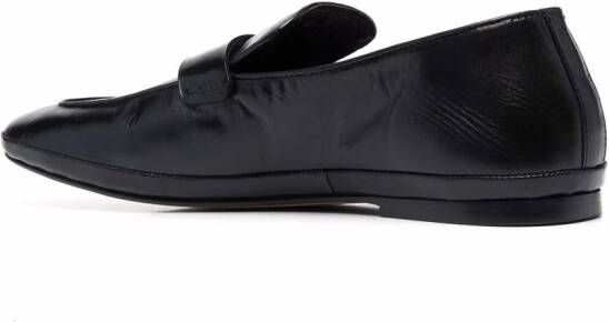 Henderson Baracco Ernest leren loafers Zwart