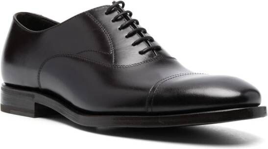 Henderson Baracco Lakleren Oxford schoenen Zwart