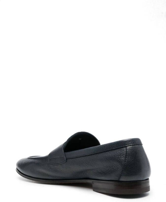 Henderson Baracco Leren loafers Blauw