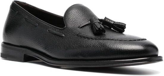 Henderson Baracco Loafers met kwastje Zwart
