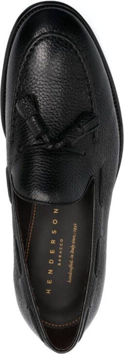 Henderson Baracco Loafers met kwastje Zwart