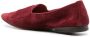 Henderson Baracco Suède loafers met gespbandje Rood - Thumbnail 3