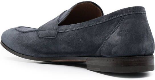 Henderson Baracco Penny loafers met ronde neus Blauw