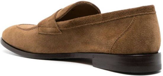 Henderson Baracco Suède loafers Bruin