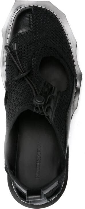 Henrik Vibskov Riviera mesh sandalen Zwart