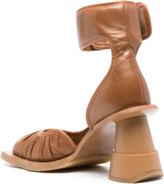 Henrik Vibskov Rocky Driver Heel 95 pumps Bruin