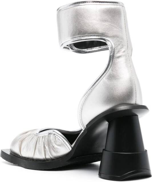 Henrik Vibskov Rocky Driver Heel 95 pumps Zilver
