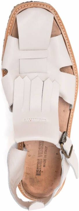 Henrik Vibskov Sandalen met gesp Beige