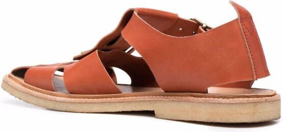 Henrik Vibskov Sandalen met gesp Bruin