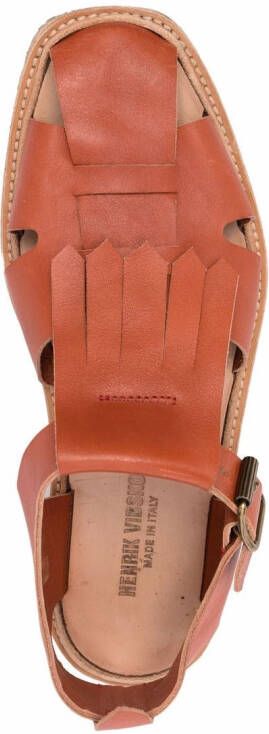 Henrik Vibskov Sandalen met gesp Bruin