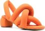 Henrik Vibskov Sausage sandalen met gekruiste bandjes Oranje - Thumbnail 2