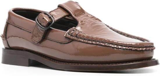 Hereu Alber lakleren loafers Bruin