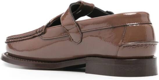 Hereu Alber lakleren loafers Bruin