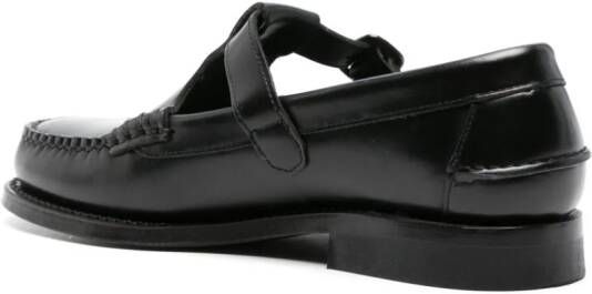 Hereu Alber leren loafers Zwart