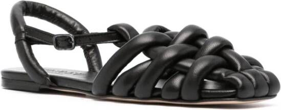 Hereu Cabersa leren sandalen Zwart