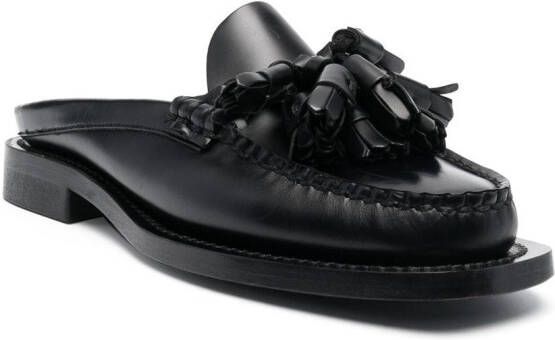 Hereu Cairel leren loafers Zwart