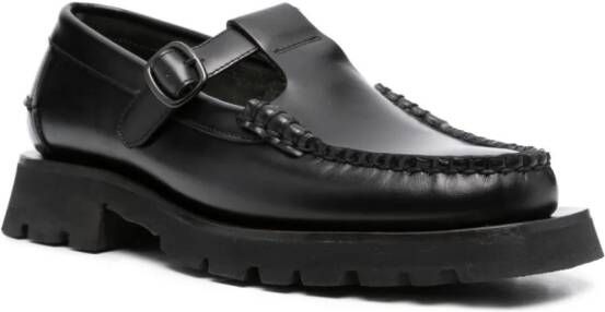 Hereu Lakleren loafers Zwart