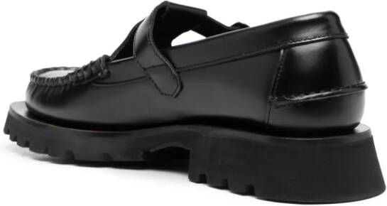 Hereu Lakleren loafers Zwart