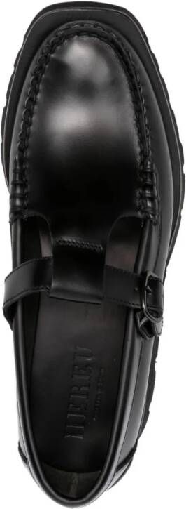 Hereu Lakleren loafers Zwart