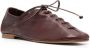 Hereu Leren veterschoenen Bruin - Thumbnail 2