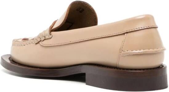 Hereu Nombela leren loafers Bruin