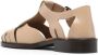 Hereu Pesca leren sandalen Beige - Thumbnail 3