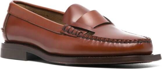 Hereu Sineu leren loafers Bruin