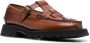 Hereu Soller Sport loafers met vierkante neus Bruin - Thumbnail 2