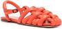 Hereu Clementine gevlochten sandalen Oranje - Thumbnail 2