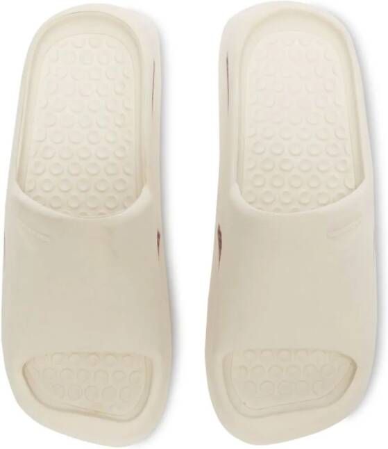Heron Preston Eco Moulded slippers met logo-reliëf Wit