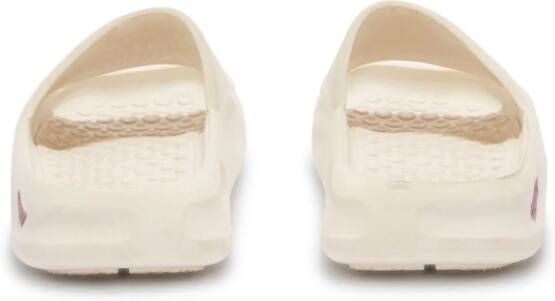 Heron Preston Eco slippers met vierkante neus Wit