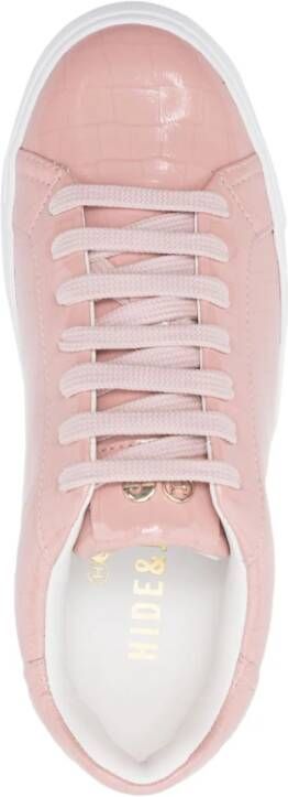 Hide&Jack Essence Glamour low-top sneakers Roze