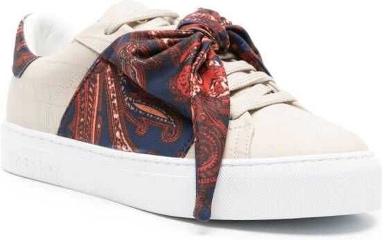 Hide&Jack Essence Foulard sneakers Beige