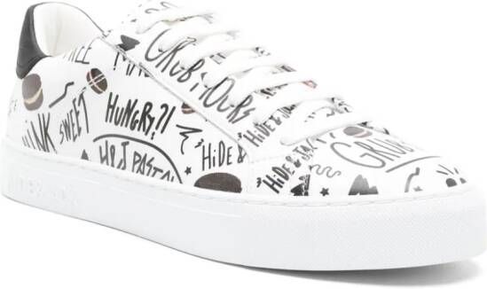 Hide&Jack Essence Sketch sneakers Wit