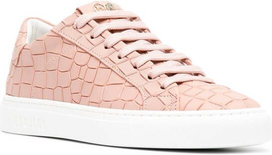 Hide&Jack Essence Tuscany sneakers met reliëf-effect Roze