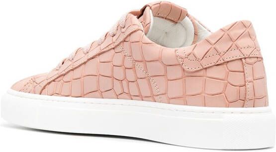 Hide&Jack Essence Tuscany sneakers met reliëf-effect Roze