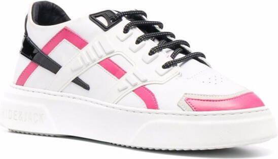 Hide&Jack Mini Silverstone low-top sneakers Wit